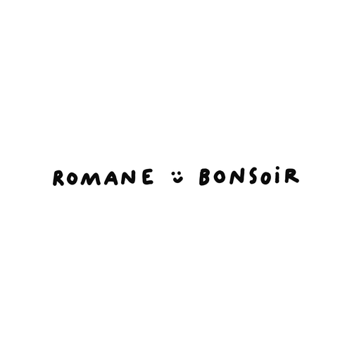 Logo Romane Bonsoir - créateur Beau Commun
